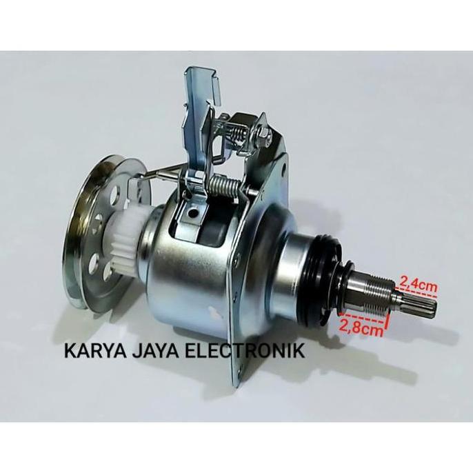 New- Gearbox mesin cuci LG | Polytron 1 Tabung 6kg - 8kg 1 gear