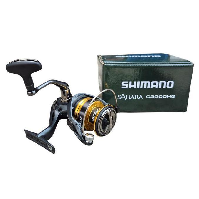 REEL spinning shimano sahara c3000hg - reel pancing shimano sahara