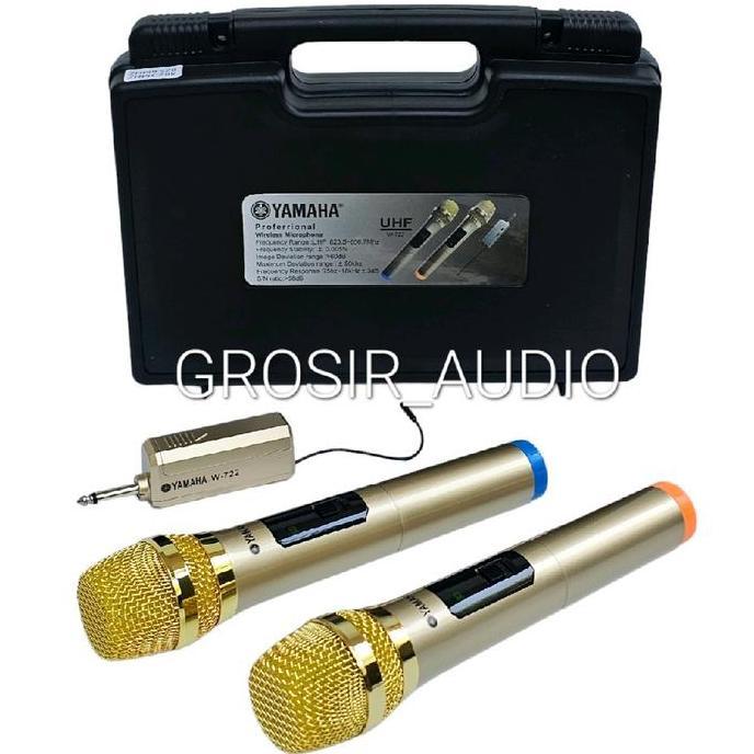 Harga Promo Mikrofon Wireless Yamaha W522 W722 Dengan Frekuensi Uhf - Microphone Microphone
