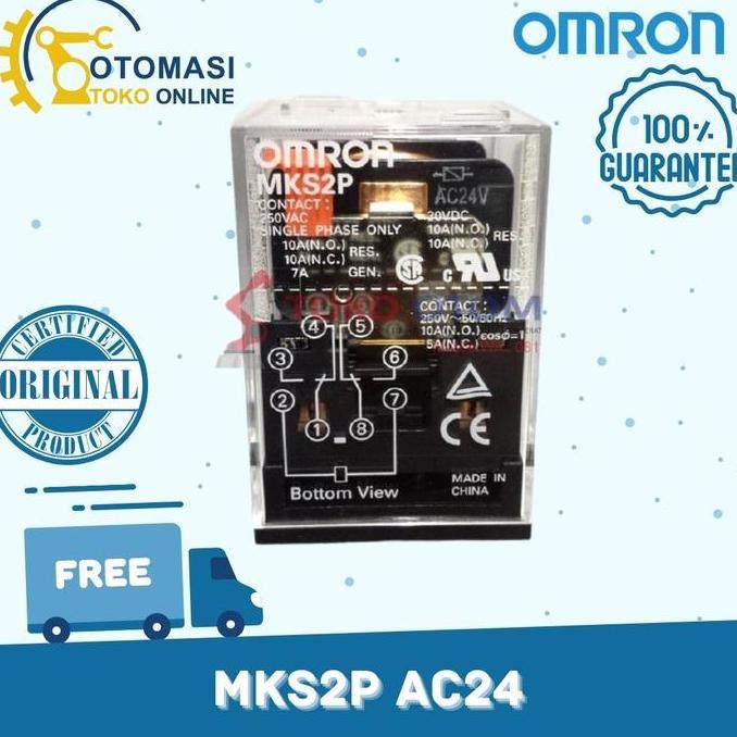 Relay Omron MKS2P AC24 ASLI