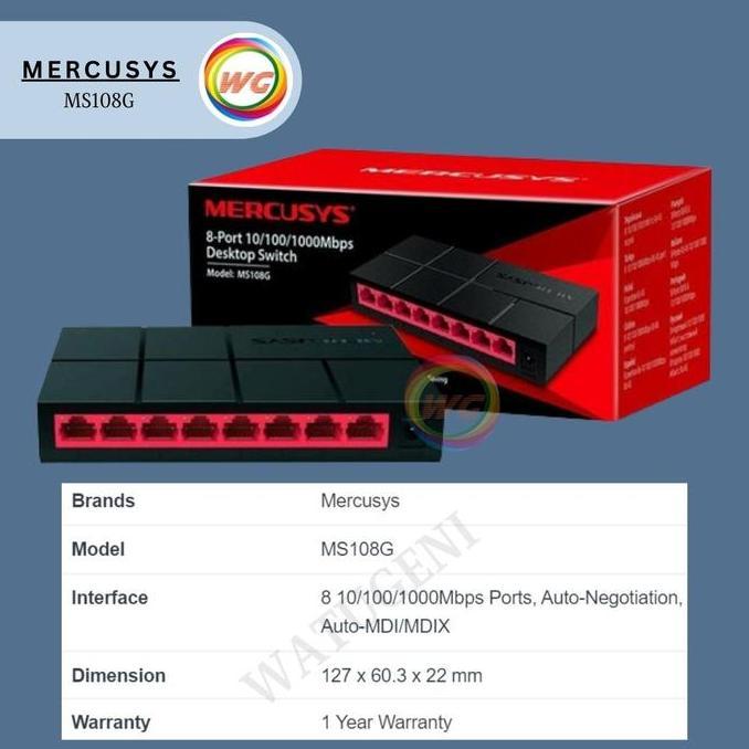 mercusys ms108g