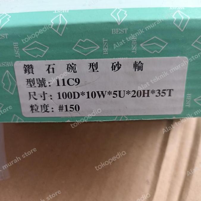 Diamond mangkok untuk asah endmill great 150. untuk mesin asah U2 [terbaik]