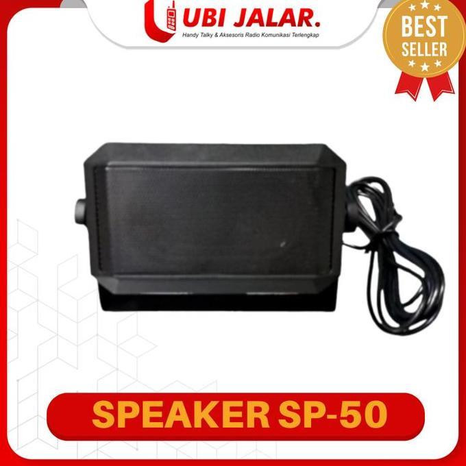 HARGA DISC - SPEAKER SP-50 EXTERNAL SPEAKER HT RIG ICOM YAESU ALINCO KENWOOD