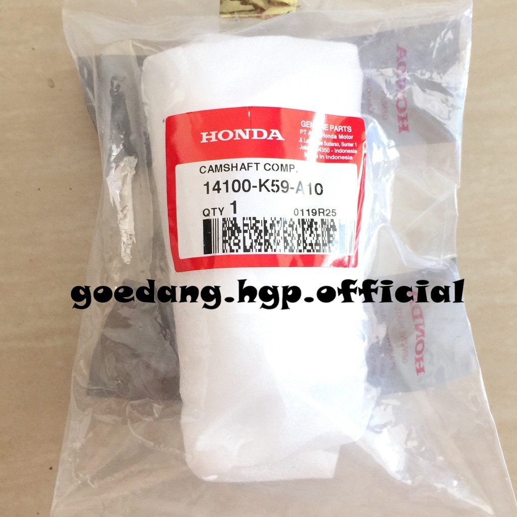 Camshaft Comp Noken As VARIO 150 K59 ORIGINAL AHM 14100K59A10