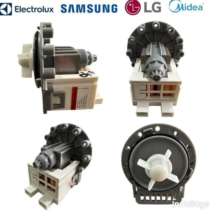 Drain Pump Mesin Cuci SAMSUNG Front Load WF8650NHW WF 8650 NHW