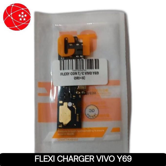 FLEXIBLE CHARGER+MIC VIVO Y69 ORI+IC