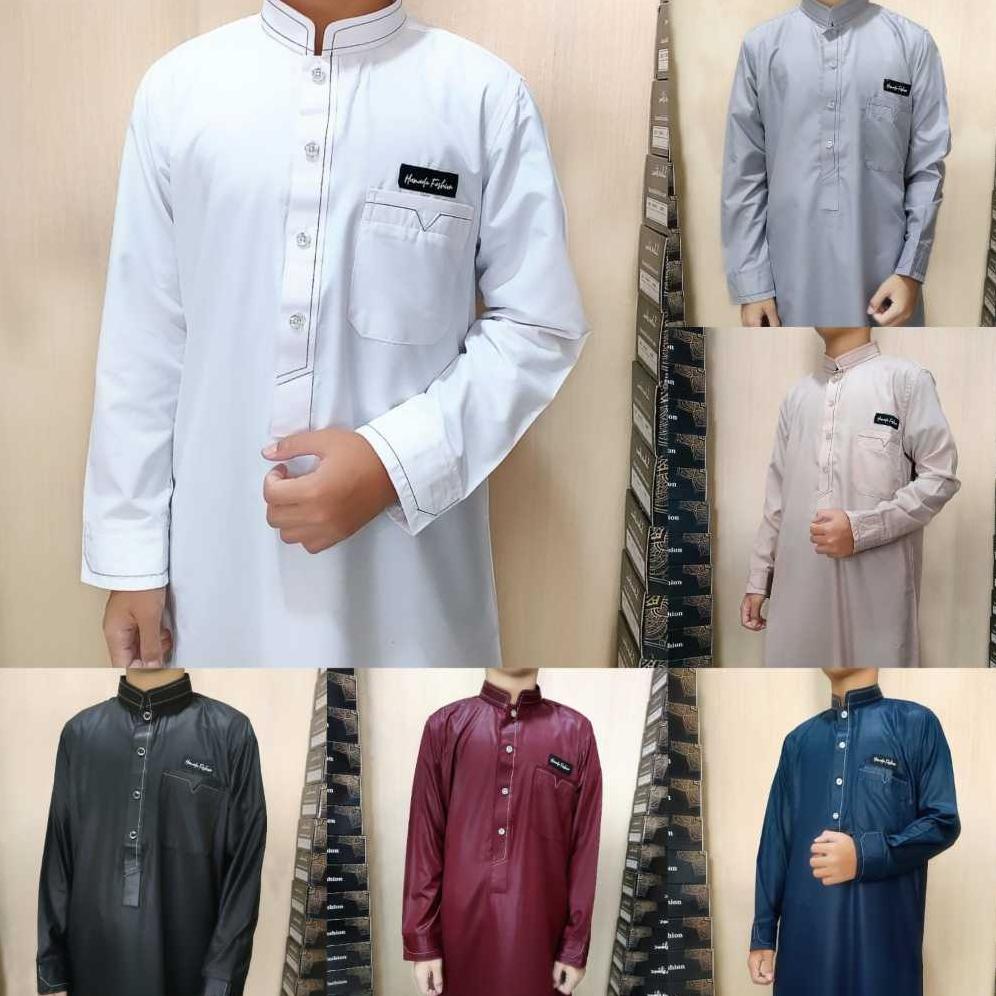 Gerai - Jubah Remaja Hamada Fashion, Jubah Remaja Polyster, Jubah Saudi, Jubah Arab, Jubah Polos Pre