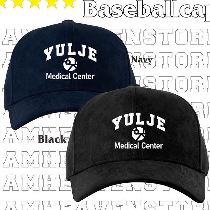 Topi Baseballcap Korea Pria Wanita Hospital Playlist Hitam