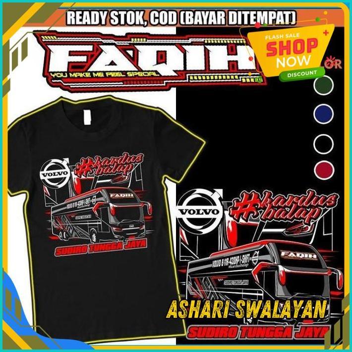 KAOS BAJU BUSMANIA FAQIH SUDIRO STJ ANAK DEWASA BUS BIS MANIA BISMANIA COSTUM LOKAL INDONESIA