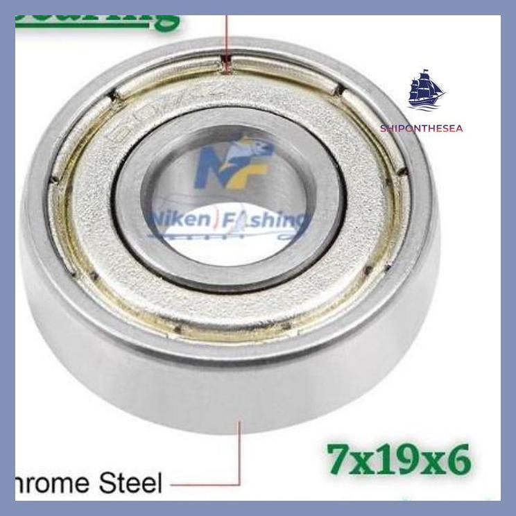 (PANCING) BEARING REEL PANCING UKURAN 7X19X6 - SPAREPART REEL PANCING SIAP KIRIM