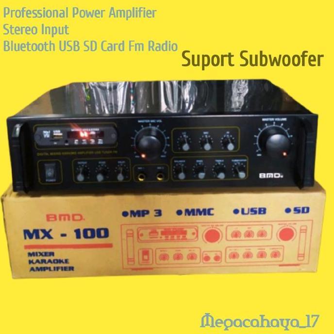 Terlaris Power Amplifier 1000 Watt Suport Subwoofer / Amplifier Rumah Untuk Dalam Ruangan Untuk Pang