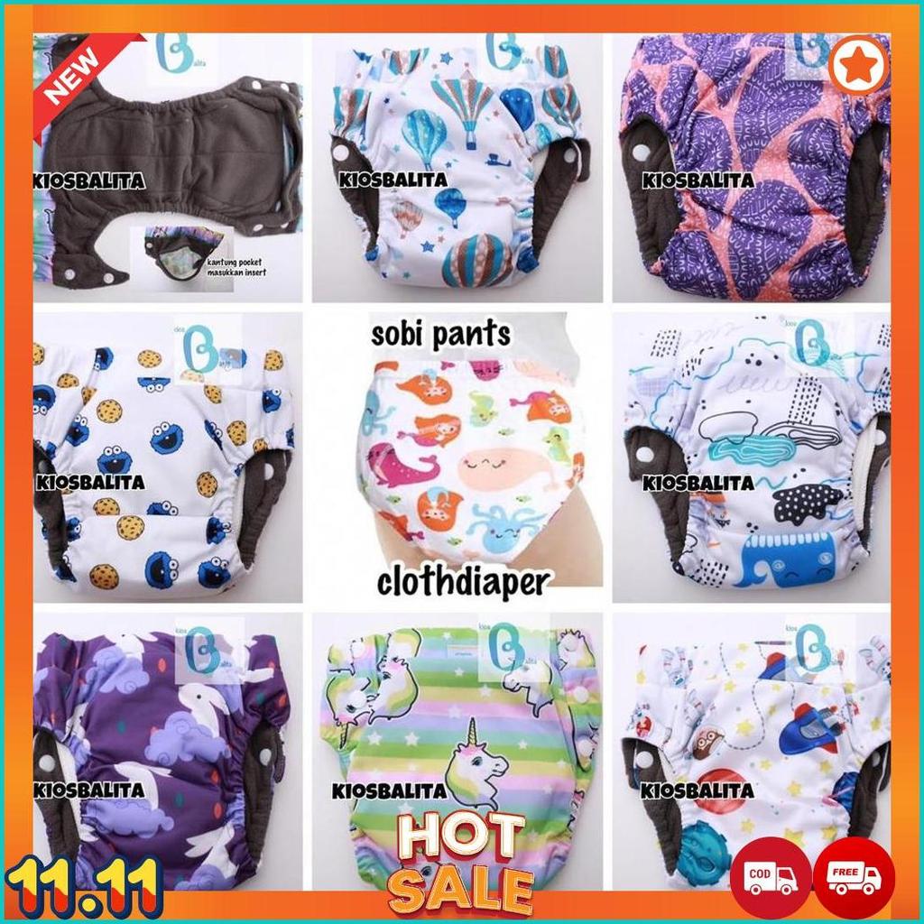 Clodi Premium Sobi Pants / Clothdiape Model Celana Kios.B