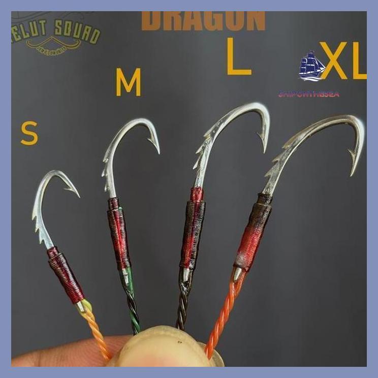 (PANCING) PANCING BELUT WELUT SQUAD MODEL DRAGON BAJA HITAM PRIVASI AMAN