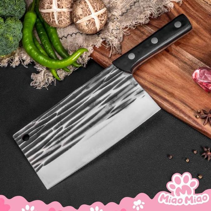 [All Varian] Pisau Dapur Pemotong Daging - Pisau Koki - Pisau Stainless Steel Tebal 2,5Mm - 5 Mm