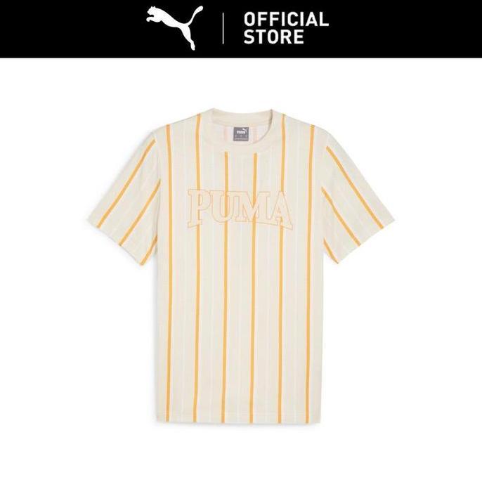 PUMA Kaos Pria PUMA SQUAD Alpine Snow