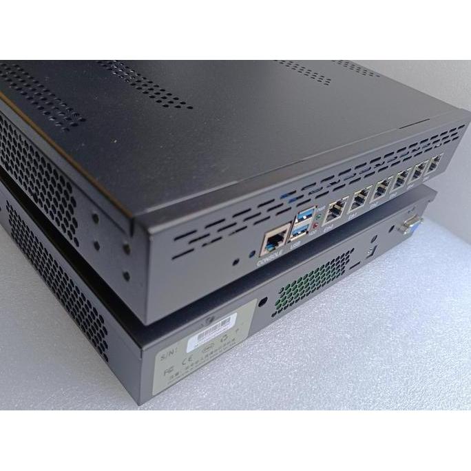 mikrotik x86 4 core thread 2.9 ghz Industrial Mini router PC 4 6 ether 2.5g gigabit level 6 ROS indu