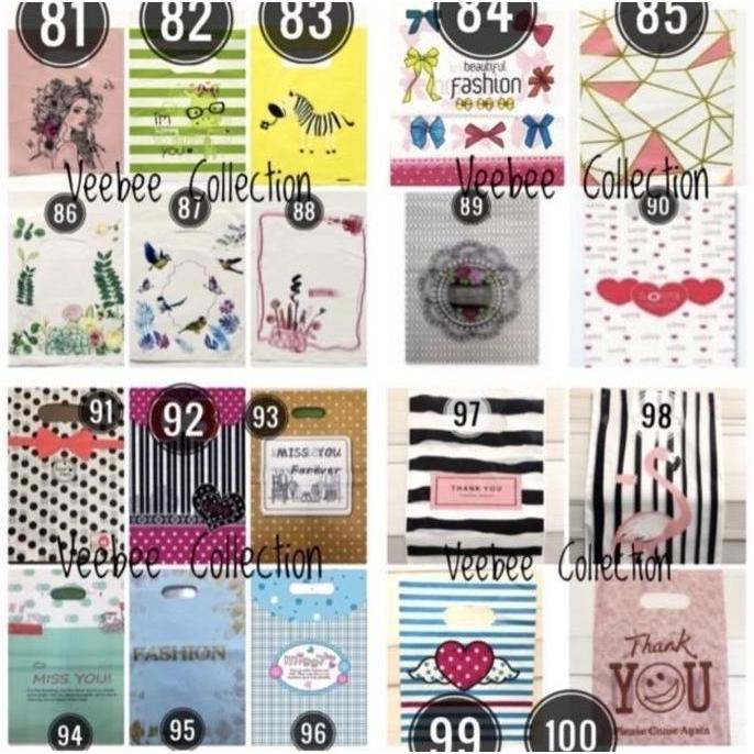 {{{{{{] kresek motif 25x35/ kantong plastik olshop/ kantong kresek/ kresek