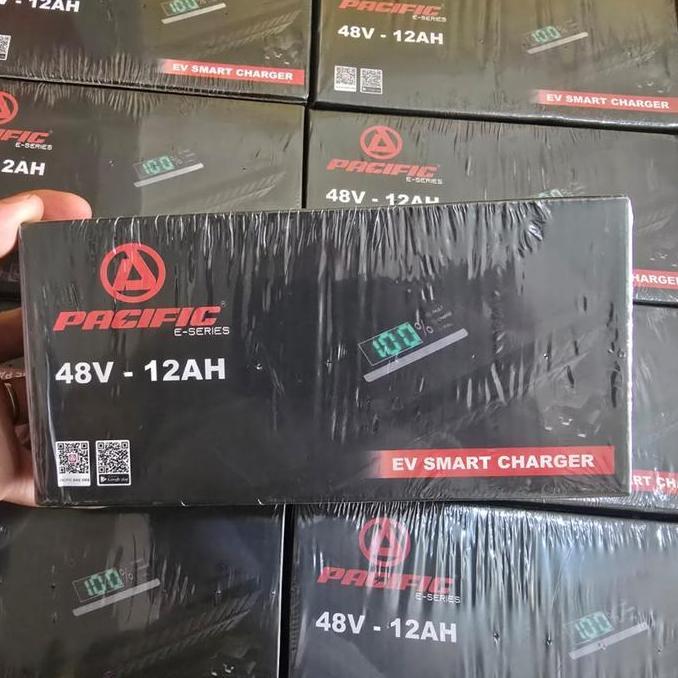 Charger Sepeda Listrik Pacific Sepeda Listrik Charger  Pacific G305-ET- 48V-12 AH Universal