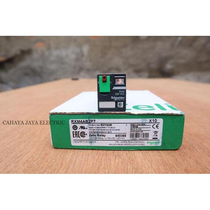Relay RXM Schneider 230VAC RXM4AB2P7 HEMAT