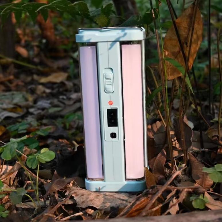 Anbolt Lampu Emergency LED Tahan Lama 4 Sisi 1000Watt Lampu Lentera Camping 2 Light Mode Bisa Cas Em