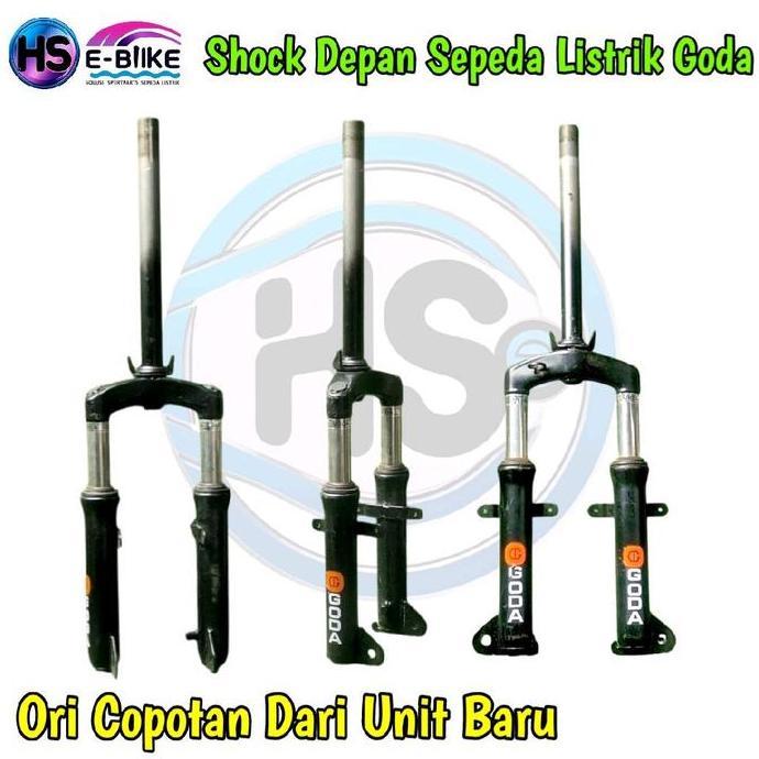 Shock Depan Sepeda Listrik
