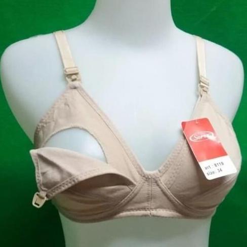 Promo Sorex Bra Menyusui Polos - Bra Kain Katun Halus - 8119 Cod