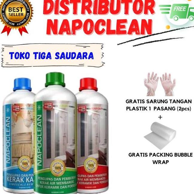 Napoclean 1 Liter Pembersih Pembersih Keramik Napoclean 1 Liter