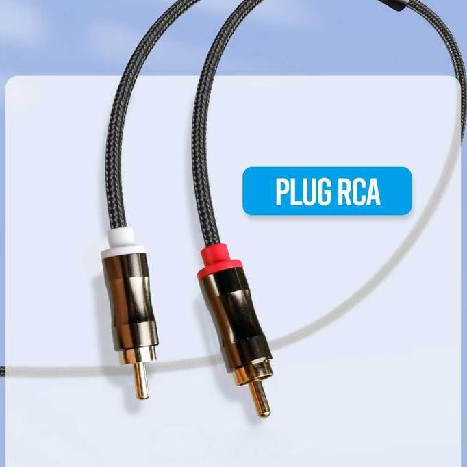 Kabel Audio Aux 3.5Mm Ke Rca 3 Meter / Kabel Audio Dari Hp Ke Speaker Salon Aktif