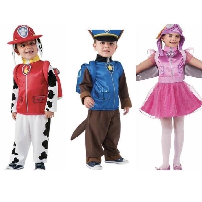 Marshall Paw Patrol / Costume Paw Patrol / Chese Paw Patrol / Skye Paw Patrol / Kostum Anak Paw Patr