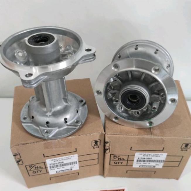 Promo TROMOL KLX 150 DTRACKER 150 SET ORIGINAL DEPAN BELAKANG HOLE 36 ORI Diskon