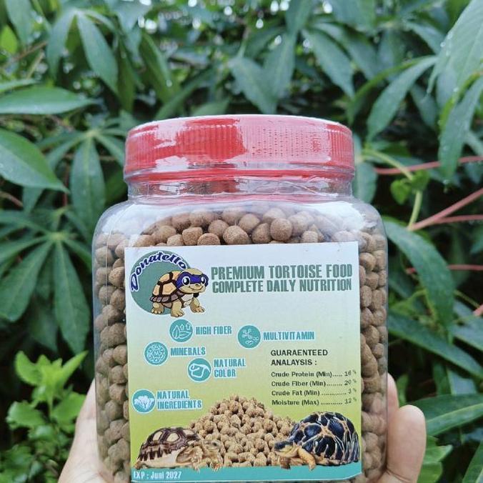BEBAS ONGKIR - Makanan kura kura/Pelet sulcata pardalis dll/pelet kura kura darat pelet sulcata pard