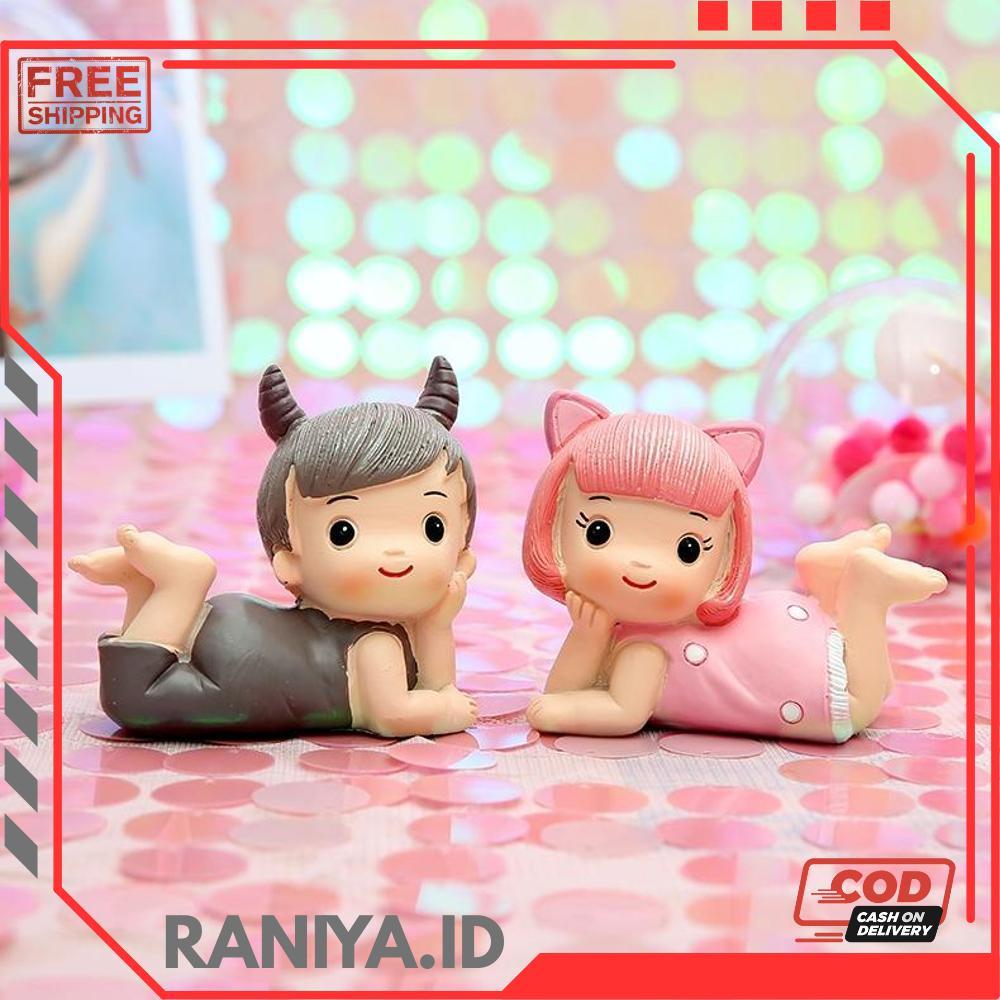 Dekorasi Pajangan Hiasan Kue Bayi / Cake Topper Newborn Baby Manyue 1 Bulan Allen Aile - RO30-2611 2