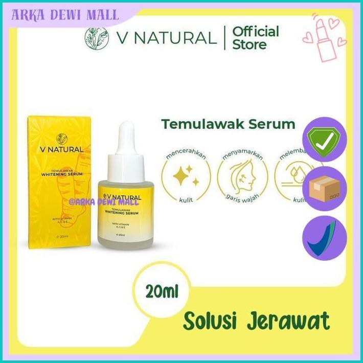 SERUM TEMULAWAK V NATURAL BPOM - V NATURAL TEMULAWAK SERUM BPOM BAHAN BERKUALITAS 