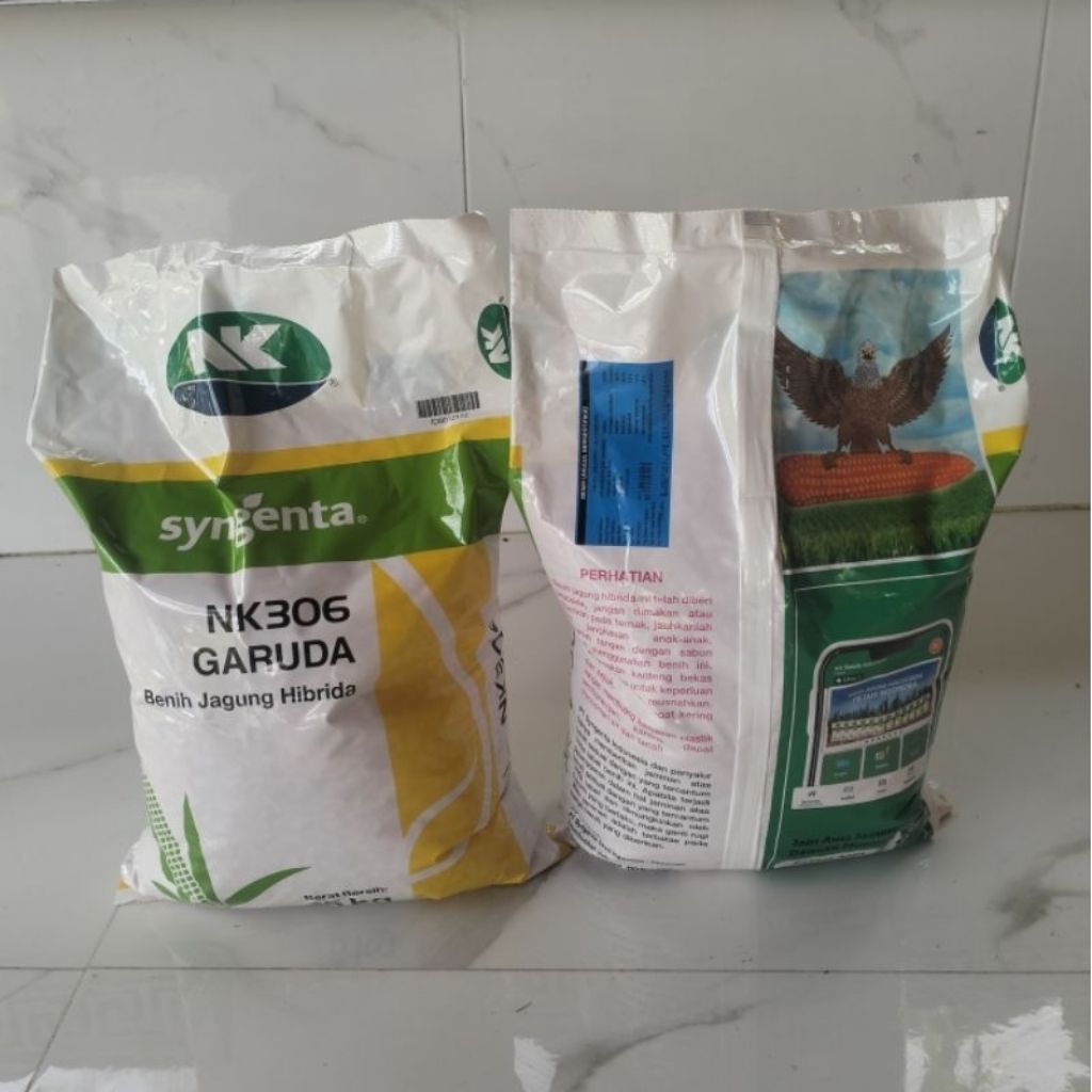 BENIH JAGUNG HIBRIDA NK 306 GARUDA KEMASAN 5KG ORIGINAL