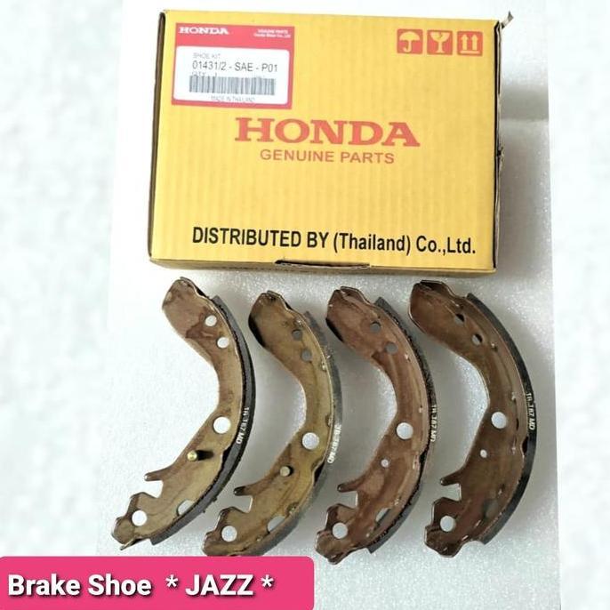 KAMPAS REM BELAKANG JAZZ IDSI / BRAKE SHOE HONDA JAZZ IDSI ASLI TERBAIK