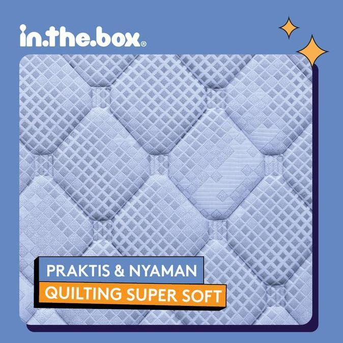 New- INTHEBOX ALPHA X - Kasur Springbed - FREE Bantal