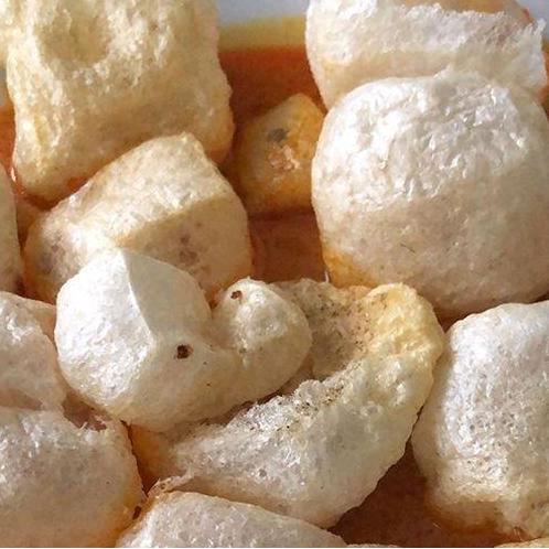 kerupuk kulit sapi matang | kerupuk rambak 250gr