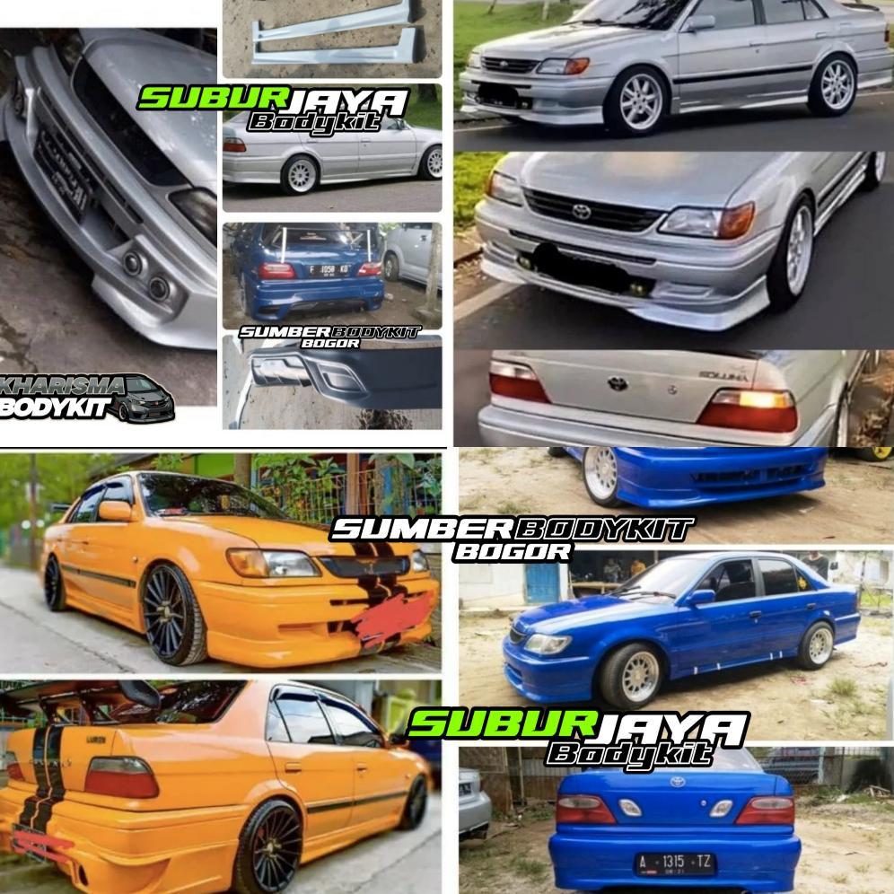 BODYKIT SOLUNA TAHUN 2000 2001 2002 2003 SEMUA MODEL BODYKIT TOYOTA SOLUNA GENERASI PERTAMA mobil