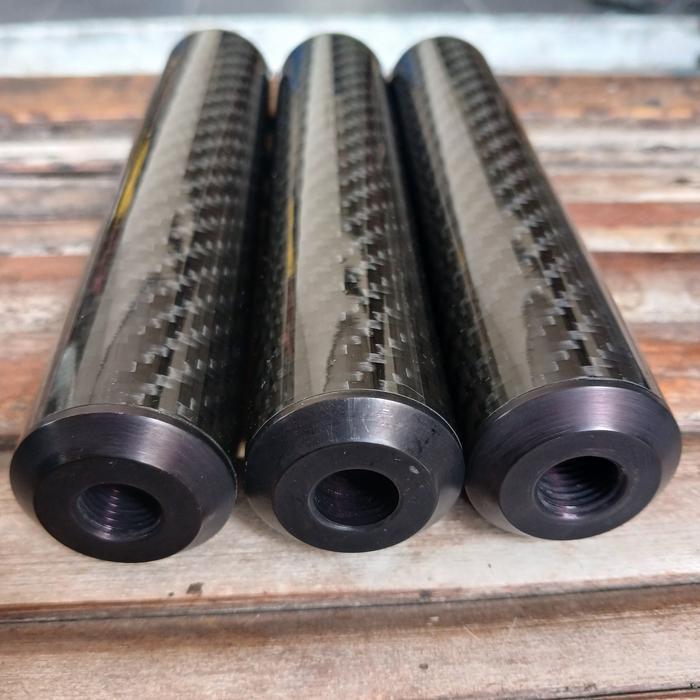 Perdam Senyap Pipa Carbon Od 30 Mm Pjg 15 Cm Original Dan Terpercaya