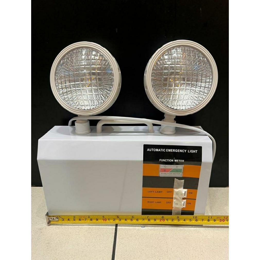 lampu emergency led mata kucing 2 mata lampu darurart emergency 2 watt mata kucing 2x3 watt Lampu em