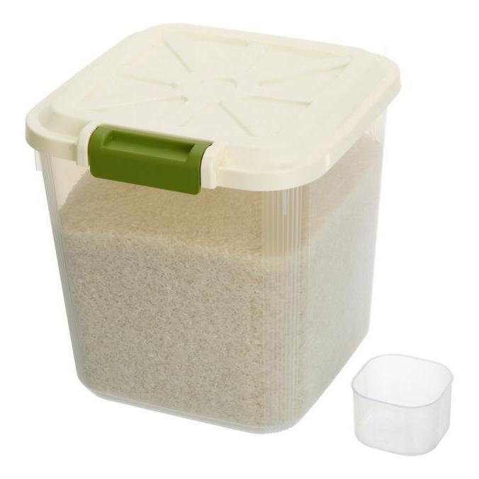 Dekoruma Yahiko Tempat Beras 5Kg Dispenser Tempat Beras Anti Kutu