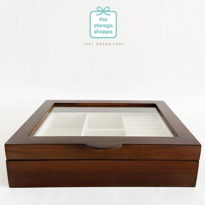 Wooden Jewelry Box Kotak Perhiasan Kayu