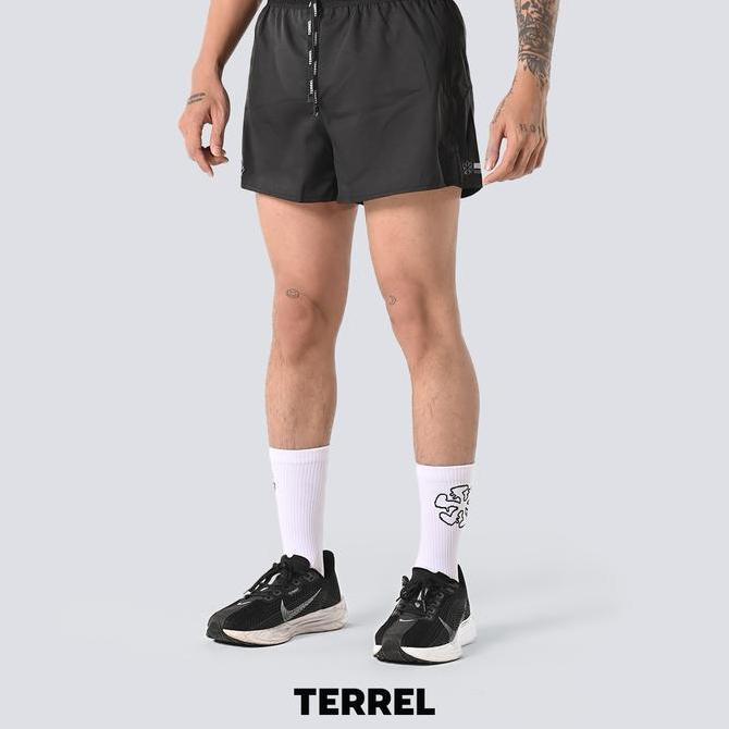 Terrel sportswear Running Heavy Logo Short MoR for Man