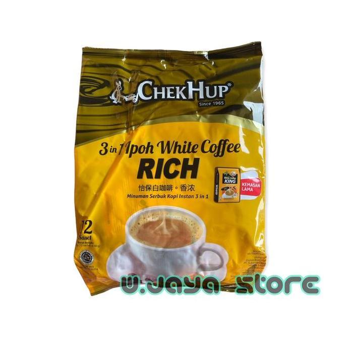 QOHAHRUNS - CHEK HUP KING 3IN1 IPOH WHITE COFFEE - KOPI INSTAN MALAYSIA