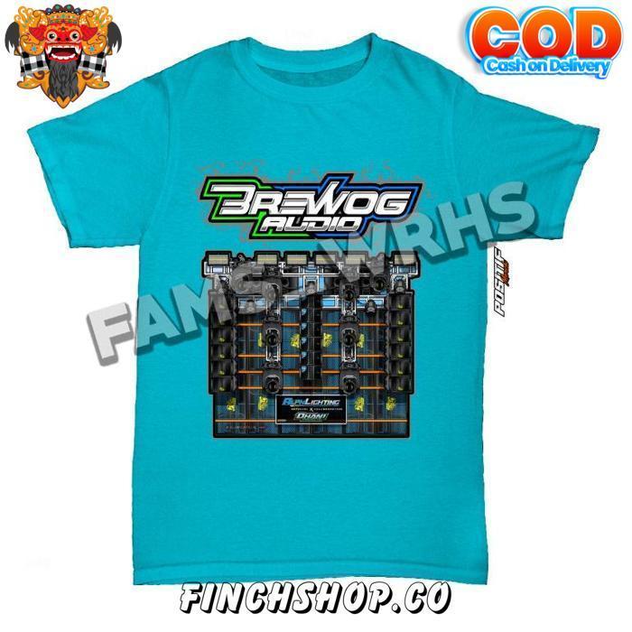 [ New ] Baju Kaos Anak Laki Perempuan Sound Horeg Brewog Audio Jawa Timur