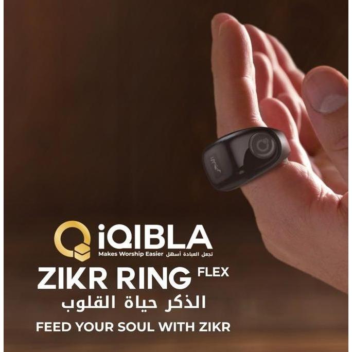 iQibla Zikr F04 Ring Flex Pro Tasbih Digital Zikr Ring Flex F04 Pro Original