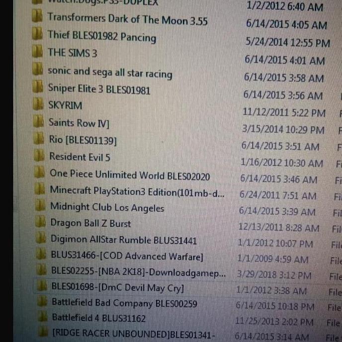 HDD 500GB PS 3 CFW usb full game