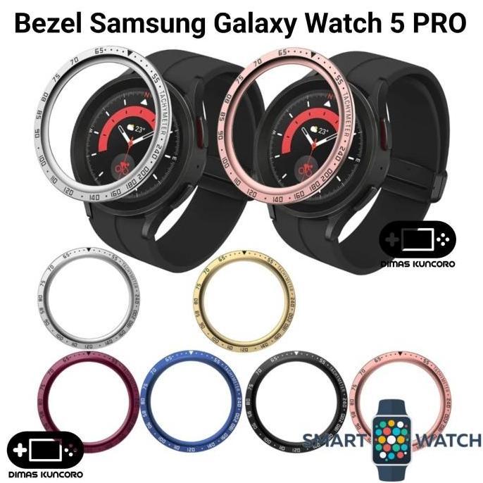 Bezel Samsung Galaxy Watch 5 PRO casing protector metal ring samsung galaxy watch 5 watch5 pro 45mm