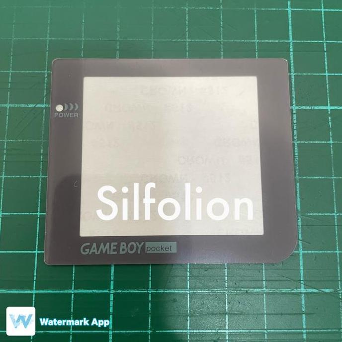 Cover Plastik Layar Screen LCD Replacement Gameboy Pocket GBP