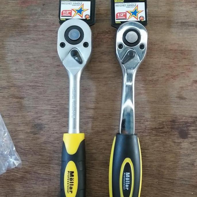 BEBAS ONGKIR - Kunci sock krek rachet 1/2 Mollar 24 teeth / 72 teeth